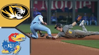 22 Missouri vs Kansas Baseball Highlights BORDER SHOWDOWN College Baseball Highlights 2023 [upl. by Ttirb]