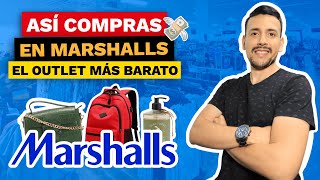 COMO COMPRAR en EL OUTLET MAS GRANDE de ESTADOS UNIDOS 2024 MARSHALLS 📦 [upl. by Palla]