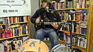 Mark Sultan  Live in Tsiolkovsky Book Store [upl. by Marthe]