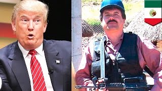 Le mafieux mexicain El Chapo offre 100 M pour Donald Trump mort ou vif [upl. by Egbert]