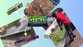 Ultimate Bird Proofing amp Gutter Guard Install Plus Expert Solar Panel Cleaning [upl. by Quintessa]