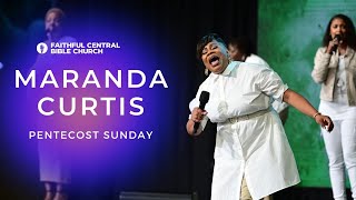 Maranda Curtis leads Worship on Pentecost Sunday [upl. by Ibbie406]