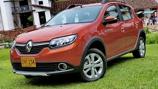 Nuevos Renault Sandero y Stepway 2016 en Colombia  Lanzamiento oficial [upl. by Olaznog]