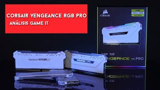 Corsair Vengeance RGB Pro review y unboxing en español  GameIt ES [upl. by Cira]