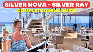 Silver Nova and Silver Ray Dining Guide  Is Silversea the best [upl. by Sublett]