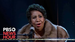 WATCH Aretha Franklin sings quotYou Make Me Feel Like A Natural Womanquot [upl. by Ahtenek239]