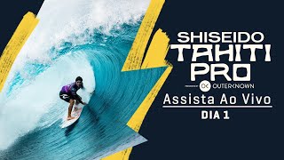 ASSISTA AO VIVO SHISEIDO Tahiti Pro pres by Outerknown 2023  Dia 1 [upl. by Finnie]