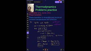 Thermodynamics class 11 qwU ampH Change in phase transition thermodynamics jee neet cbse [upl. by Eeraj]