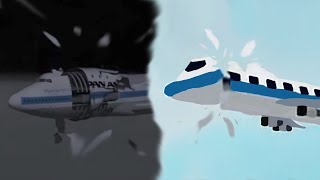 Plane Crash Tragedies Recreated In Roblox Plane Crazy part 2 not doing a tutorial [upl. by Dowzall]