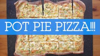 Easy Chicken Pot Pie Pizza [upl. by Siver]