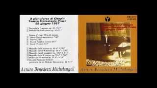 Michelangeli plays Chopin Fantaisie opus 49 live 1967 [upl. by Sirahc]