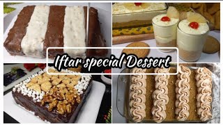 Iftar Special Dessert Recipes 2024  Ramadan Mubarak 2024  Easy Sweet Dishes ramadan [upl. by Lyrpa322]