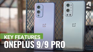 OnePlus 9 and 9 Pro key features [upl. by Olethea]