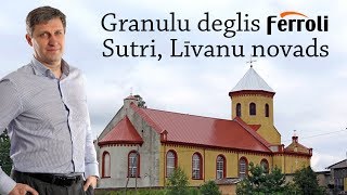 293 Sutri Līvanu nov  Metāla malkas katls 25kW бу с Гранульной горелкой Ferroli SUN P7N  180м2 [upl. by Favien]