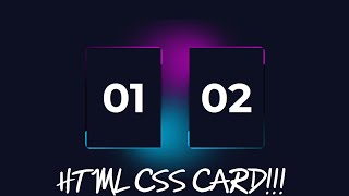 AMAZING CARD USING HTML CSS DO YOU KNOW THIS DESIGNpinkweb0 [upl. by Anauqal]