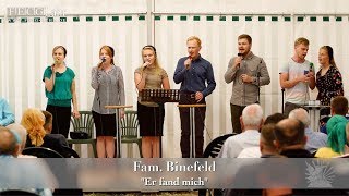 FECG Lahr  Fam Binefeld  quotEr fand michquot  Bibelfestival 2018 [upl. by Assened816]