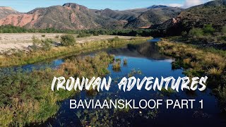 Eastern Cape Ep 3 Baviaanskloof Part 1  quotIronvanquot Adventures with Ironman 4x4 [upl. by As425]