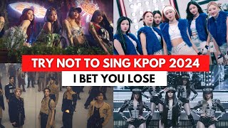 TRY NOT TO SING OR DANCE I 2024 KPOP EDITION IMPOSSIBLE FOR MULTISTANS [upl. by Rebhun]