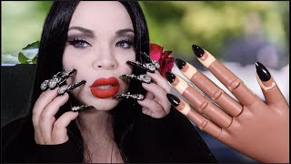 ASMR Morticia Addams Does Your Nails [upl. by Elsbeth]