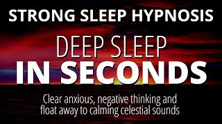 Sleep Hypnosis For Deep Sleep STRONG  Fall Asleep Fast  Black Screen [upl. by Elsinore438]