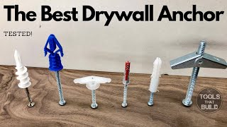 The Best Drywall Anchor Plug Inserts  Tested [upl. by Sedlik]