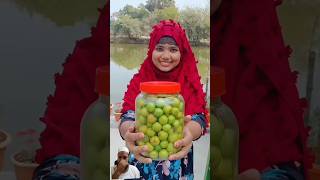 sour fruit pickle কুলের আচার recipe cooking trending sourfruit [upl. by Sothena]