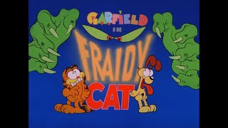 Garfield and Friends  S1 E7 Fraidy Cat Part 1 [upl. by Aerdnaid]