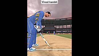 vinod kambli batting action legends rc24 cricket viratkohli cricketlover [upl. by Pyne611]