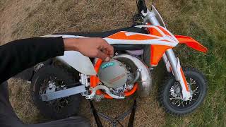 💥🛠️ Réglage embrayage KTM 50 SX Mini 2019 🧡 compatible 50 SX et 50 SX Mini 20132023 🧡🛠️ [upl. by Aisile306]