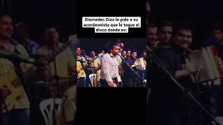 DiomedesDiaz se lucía en todos los escenarios 🪗😏 vallenato acordeon colombia [upl. by Airalednac]