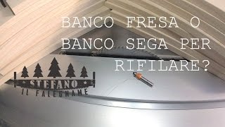 BANCO FRESA O BANCO SEGA PER RIFILARE [upl. by Sarilda]