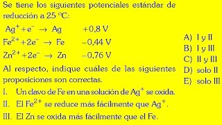 ELECTROQUIMICA  CELDAS GALVANICAS PROBLEMA RESUELTO [upl. by Ienttirb619]