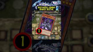 BYSTIALESS COMBO RUNICK BYSTIAL foryou yugioh yugiohmasterduel [upl. by Nwahsor250]