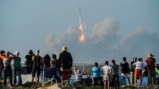 SpaceX ship reaches space but ends in fireball [upl. by Berty202]