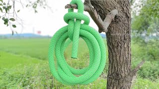 The EASIEST Way to Coil Rope with a Quick Release [upl. by Dnallor]