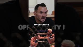 Will Michael Chandler Face Conor McGregor at some point  mma podcast shorts [upl. by Atteyram]