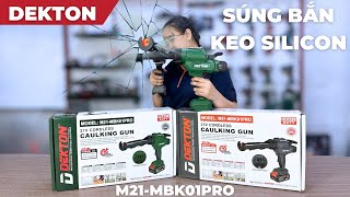 Súng Bắn Keo 𝐒𝐈𝐋𝐈𝐂𝐎𝐍 Dùng Pin Đáng Mua Nhất Thời Điểm Hiện Tại 𝐃𝐄𝐊𝐓𝐎𝐍 𝐌𝟐𝟏𝐌𝐁𝐊𝟎𝟏𝐏𝐑𝐎 Nhỏ Gọn Tiện Lợi [upl. by Nevets57]