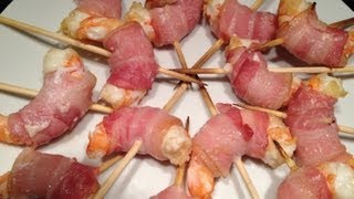 Brochette de Gambas et crevettes Cuisine par Cedric et Seb [upl. by Milore]