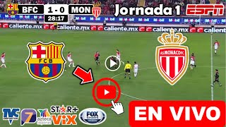 Barcelona vs Mónaco en vivo donde ver a que hora juega Barcelona vs Mónaco Champions League 2024 [upl. by Roter]