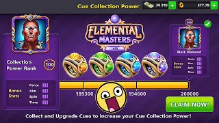 Elemental Master 🙀 Animated Avatar 🔥 Air Table With double Pool Points 8 ball pool [upl. by Freida]