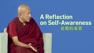 A Reflection on SelfAwareness ‒ Dzongsar Khyentse Rinpoche [upl. by Archibald]