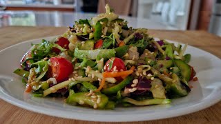 This Healthy Cucumber Tomato Salad Made With a Few Ingredients [upl. by Knutson]