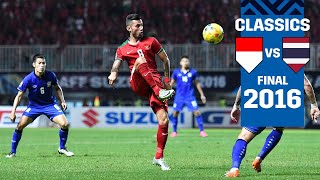 Indonesia vs Thailand  Full Match  AFFSuzukiCup 2016 Final 1st Leg [upl. by Nosyaj]