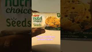 Nutrichoice seeds biscuit very taste must try [upl. by Guy]