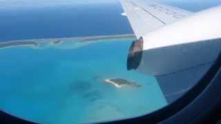 Air Rarotonga Saab 340 Scenic Departure  AIT Aitutaki Airport [upl. by Virgil990]