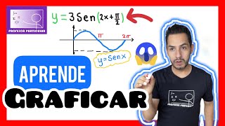 ✅GRÁFICAS de Funciones TRIGONOMÉTRICAS 𝙋𝙖𝙨𝙤 𝙖 𝙋𝙖𝙨𝙤 😎​🫵​💯​ TRIGONOMETRÍA [upl. by Winslow]