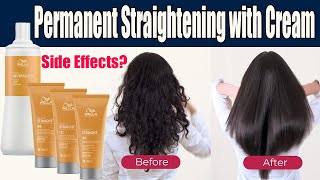 Permanent Straightening Hair Creamwith Creatine Straight  Wella Professionals  Curly HAIR [upl. by Eadas]