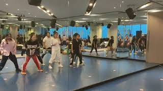 Dance pratice Agnez mo feat French Montana diamonds [upl. by Haelahk]