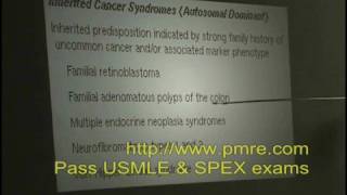 USMLE Pathology Oncology PMRE professor lecture at Harvard [upl. by Artened924]