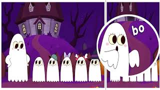 Five Little Ghosts  Song for Kids  Super Simple Songs ACAPELLA [upl. by Chapin]